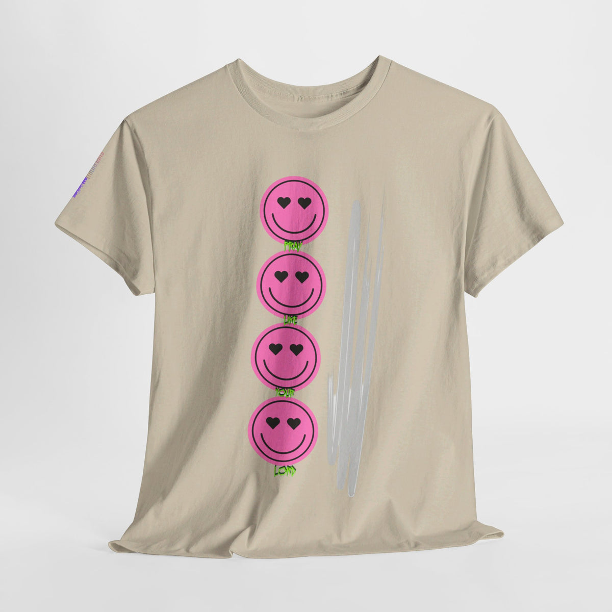 RCNSONS Unisex Heavy Cotton Smileys Tee