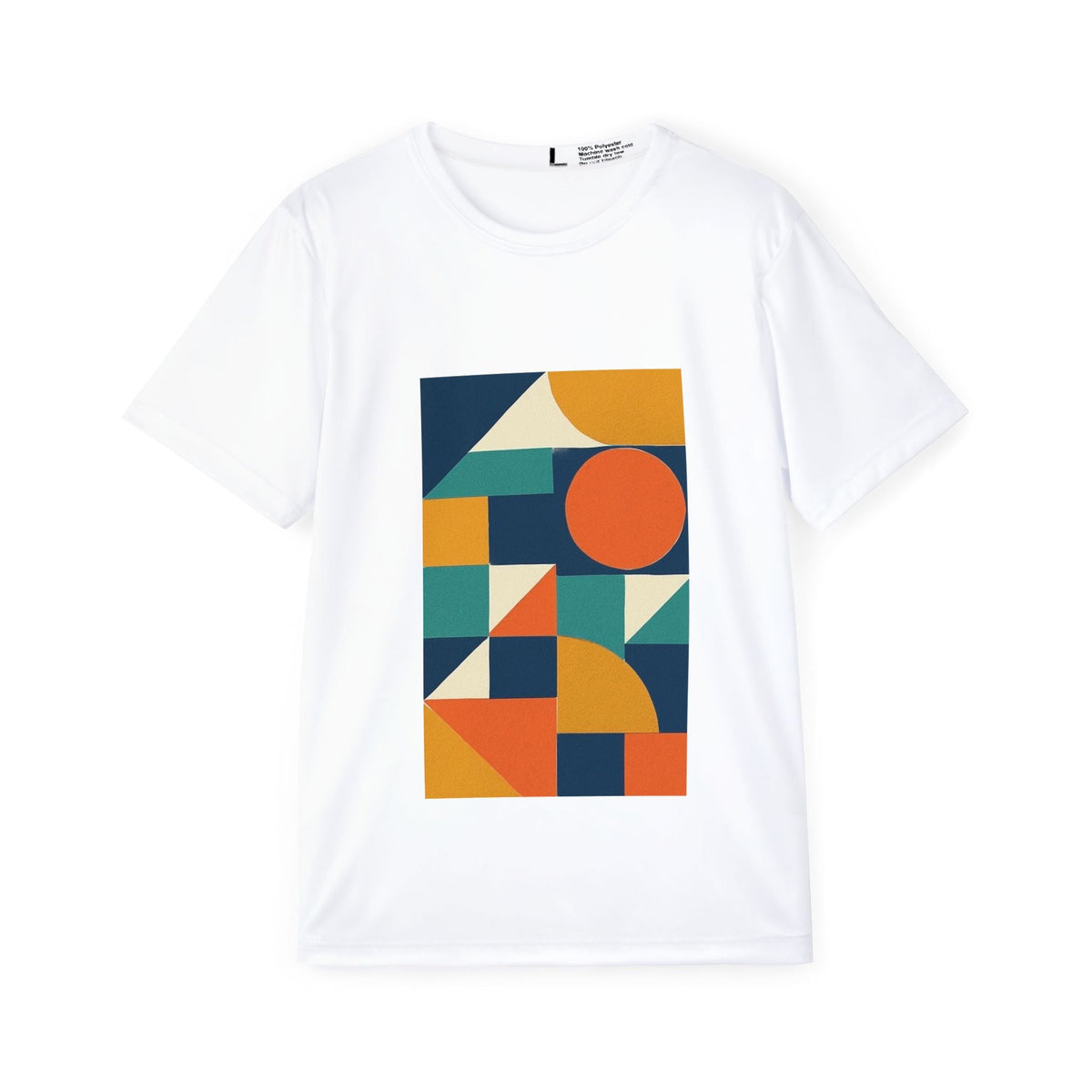 Men's Sports Jersey with Geometric Print, Athletic Shirt, Casual Wear, Gift for Him, Sporty Tee, Summer Outfit, Trendy Fashion Printify