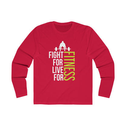 Fight For Live For Fitness Long Sleeve