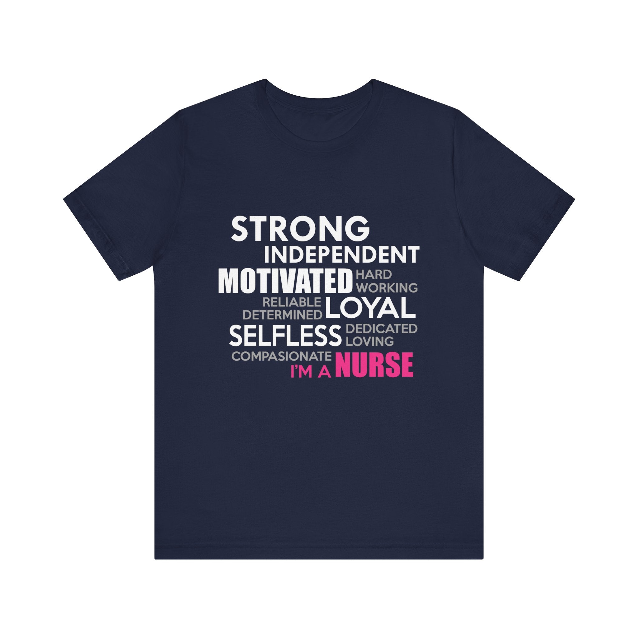 Tee-shirt unisexe fort indépendant, motivé, loyal et désintéressé 