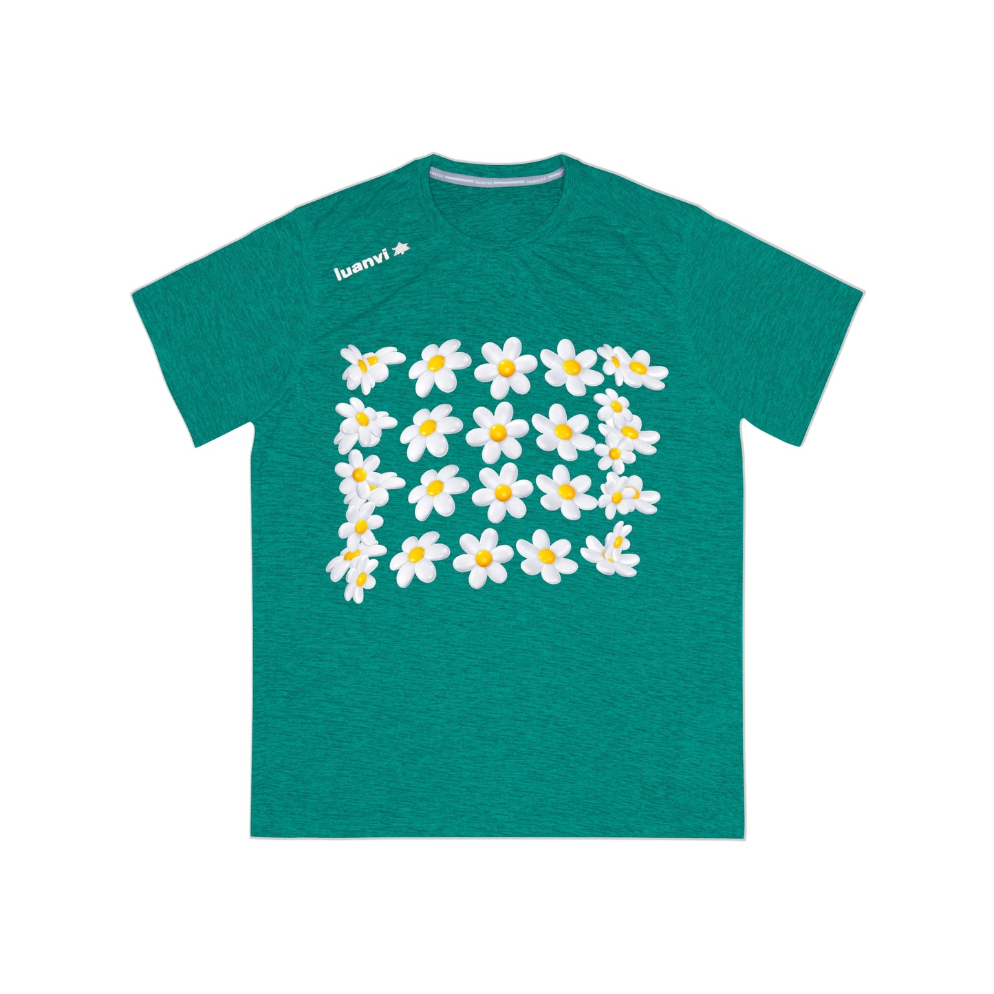 Men's Sports GLITTER ROSE T-shirt