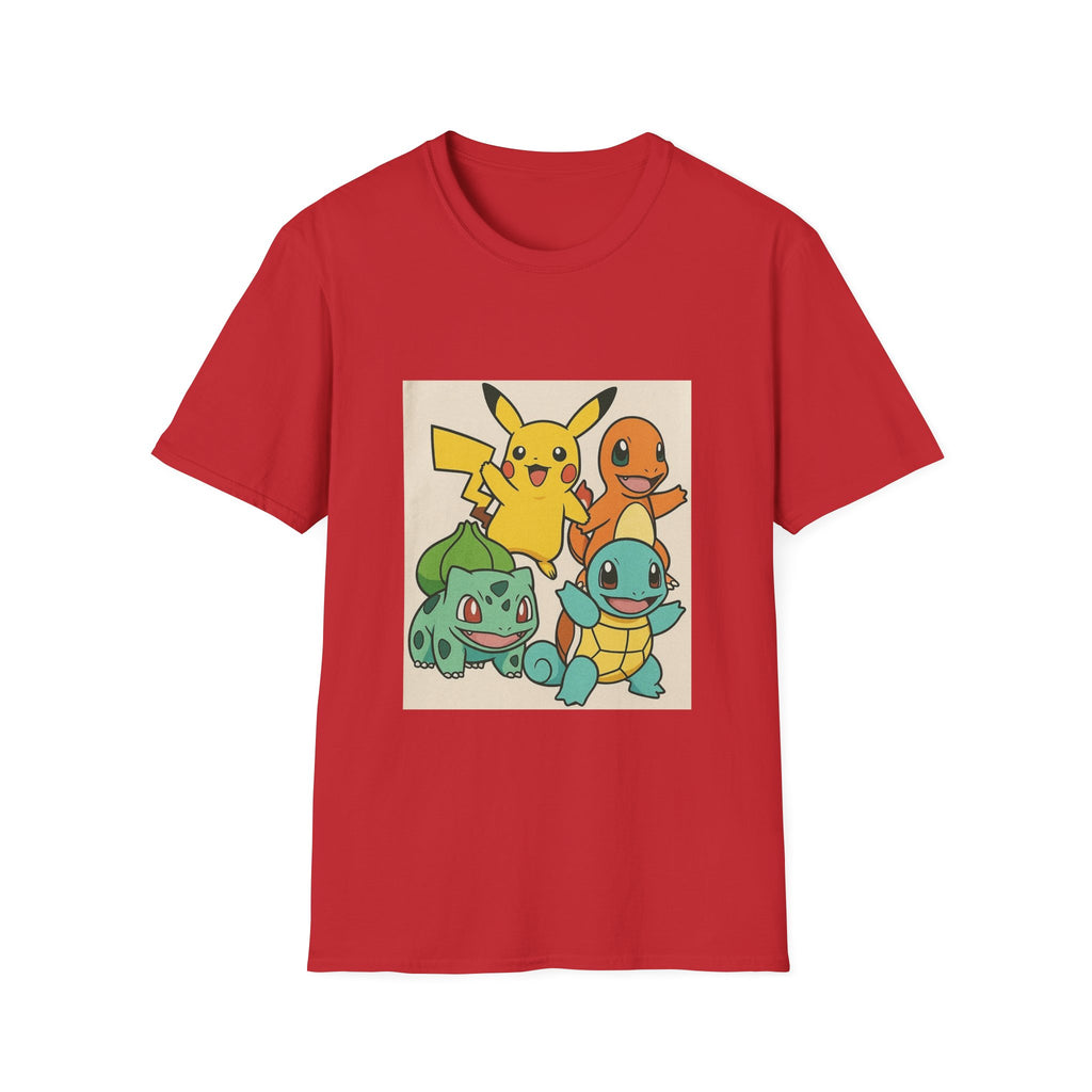 Colorful Play Graphic T-Shirt, Cute Casual Tee, Gamer Gift, Birthday Present, Unisex Style, Cartoon Apparel