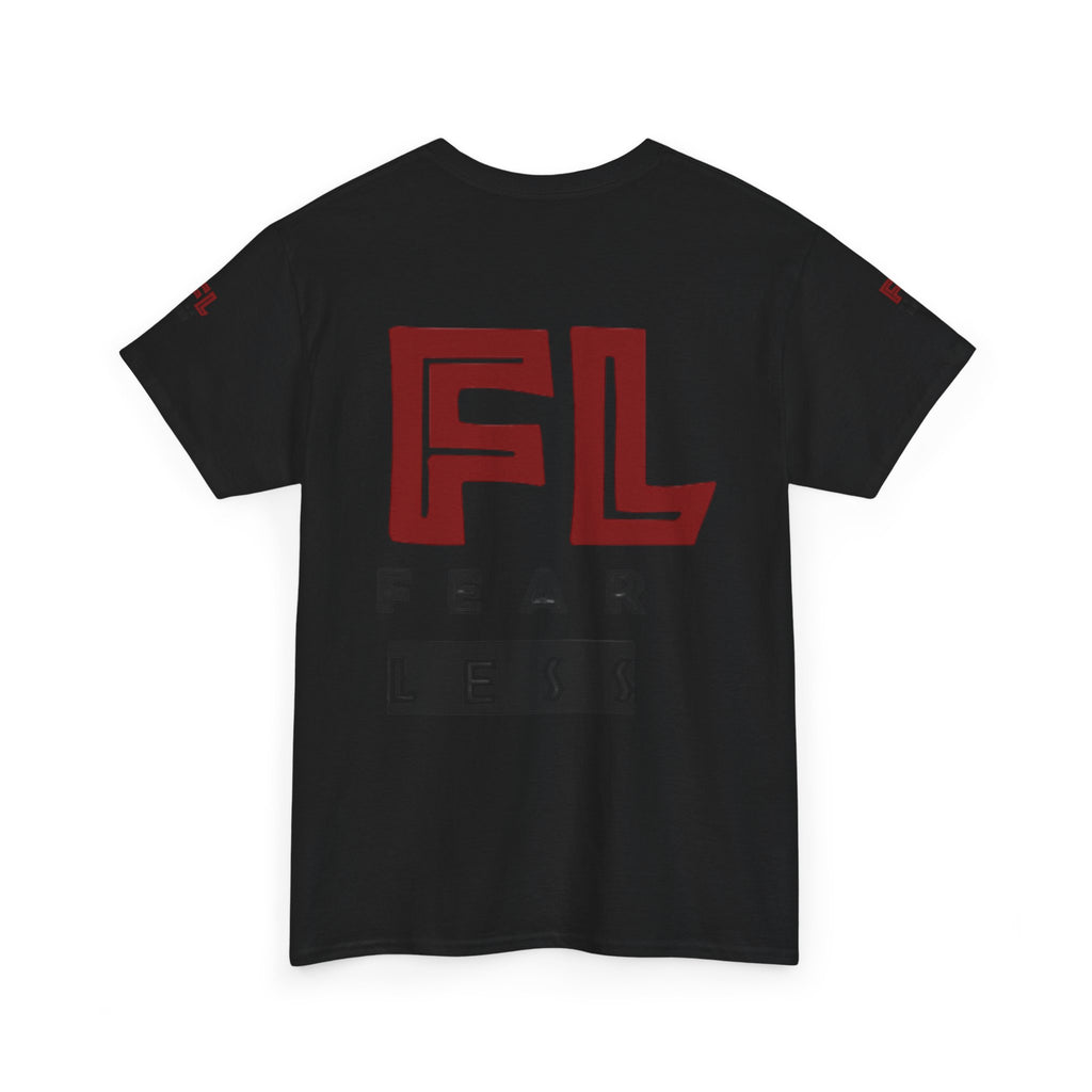Fearless Graphic Unisex Heavy Cotton Tee - Bold Statement Shirt