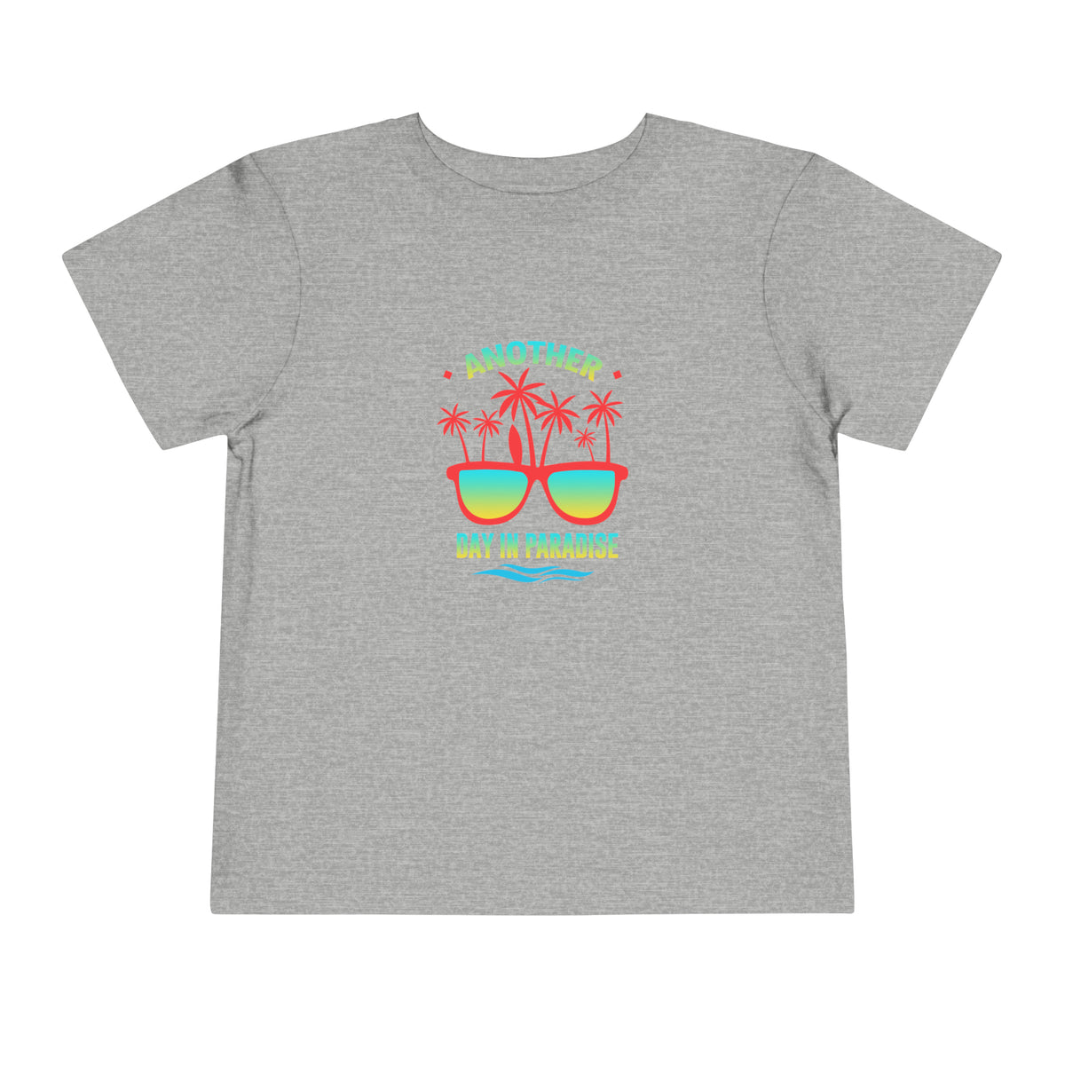T-shirt pour tout-petits Un autre jour au paradis 