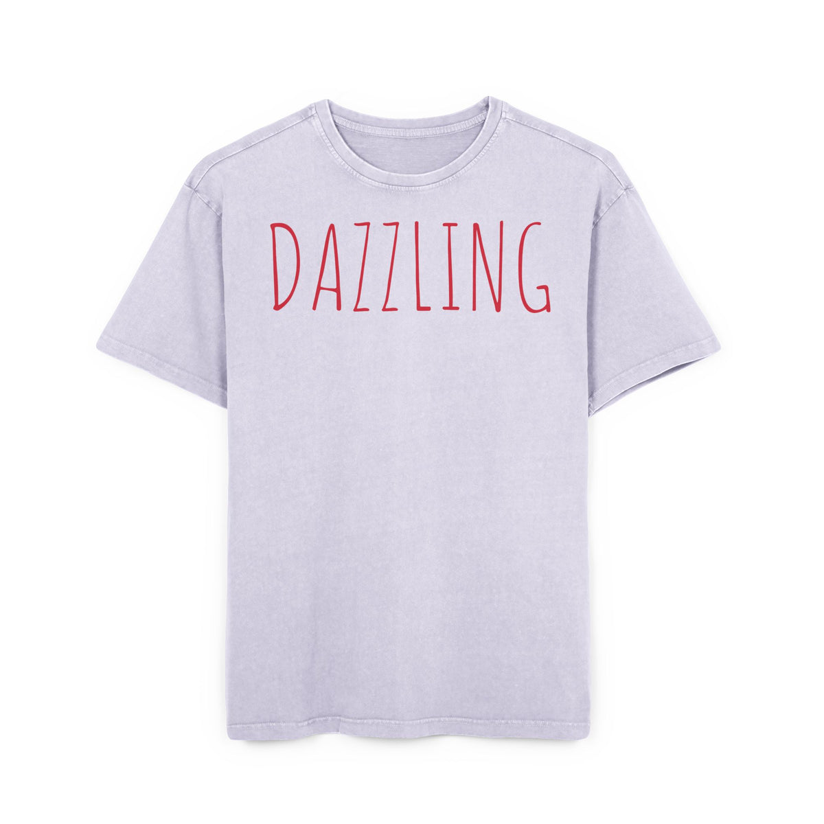 Oversize Tee  - Dazzling Acid Washed T-Shirt