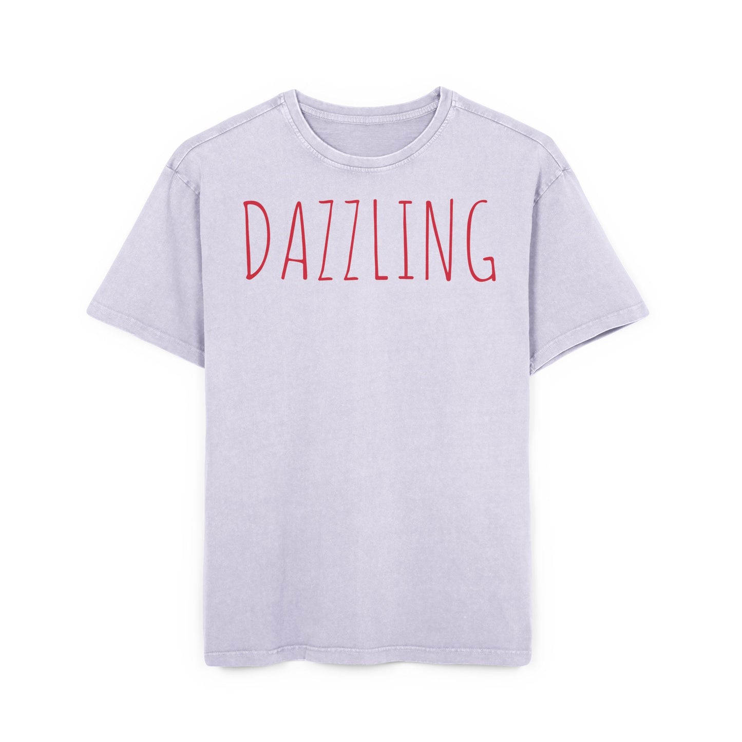 Oversize Tee  - Dazzling Acid Washed T-Shirt
