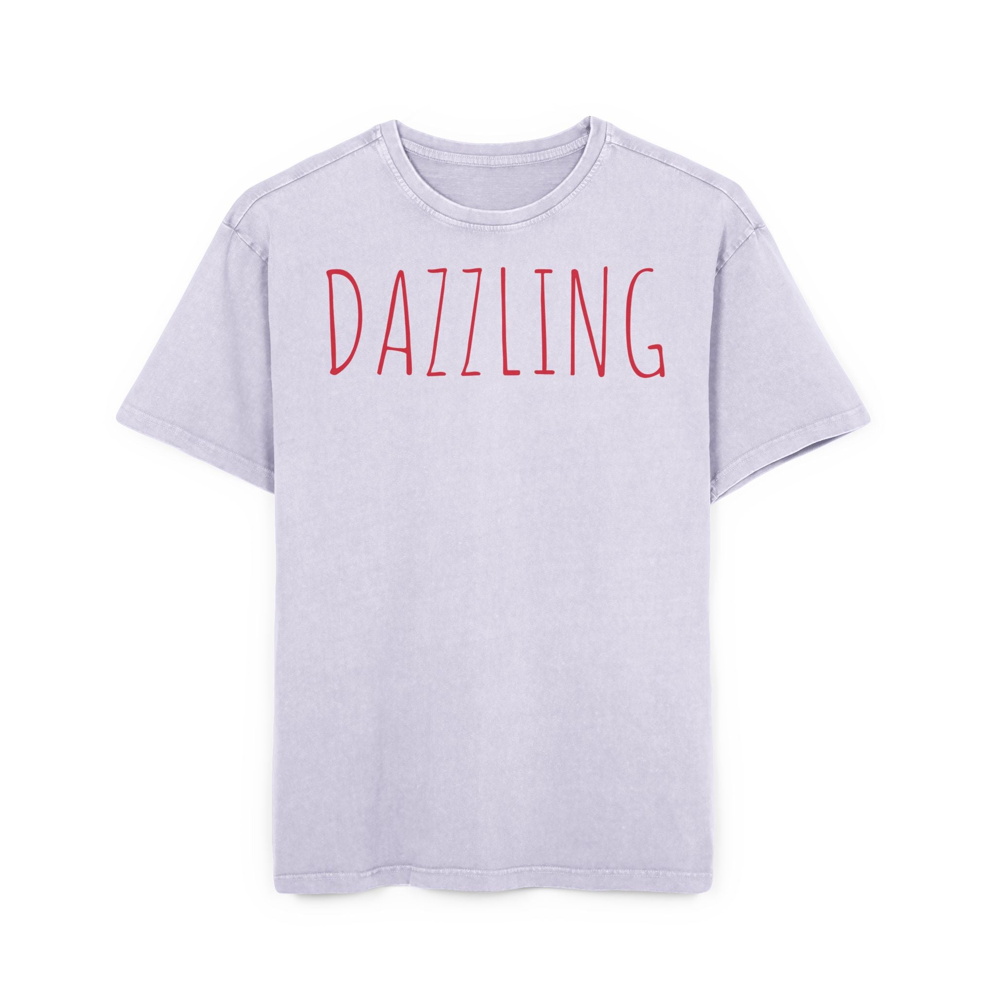 Oversize Tee  - Dazzling Acid Washed T-Shirt