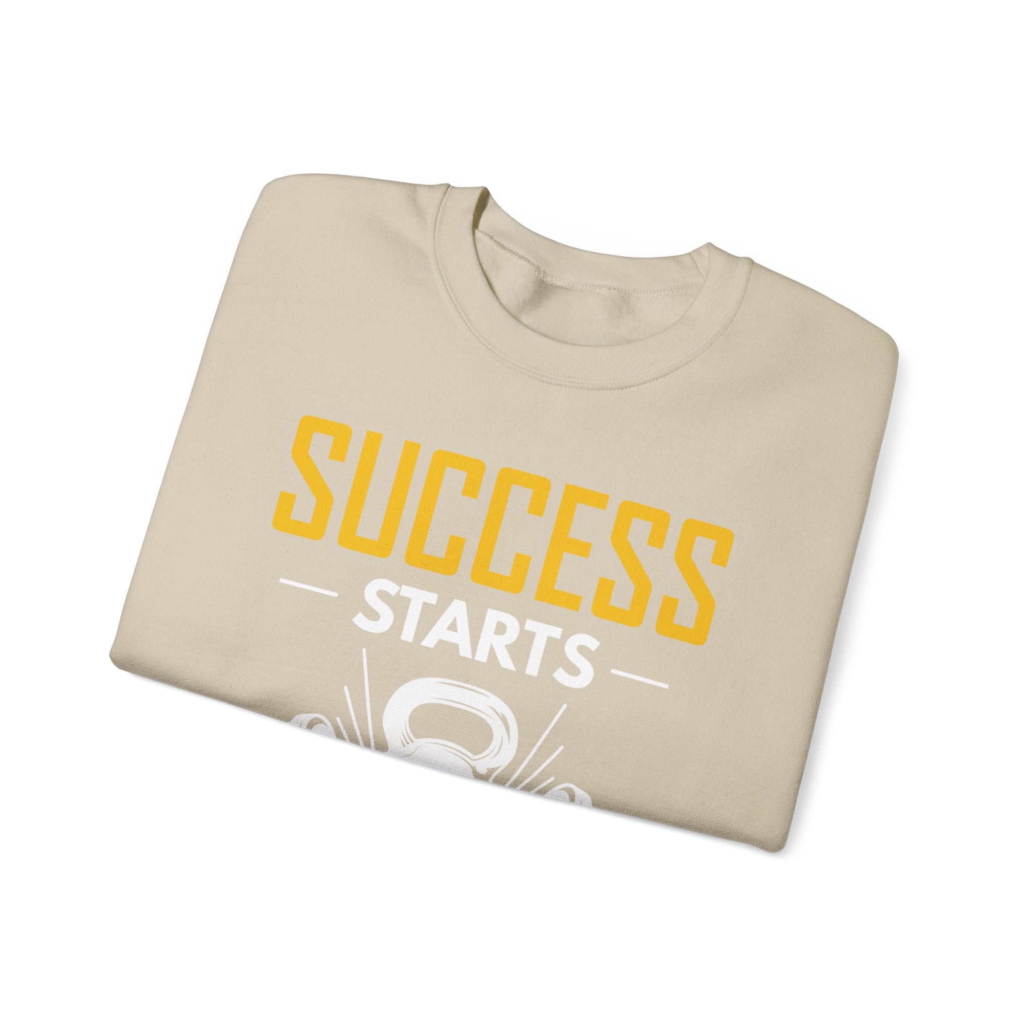 Le succès commence par le sweat-shirt unisexe d’autodiscipline 