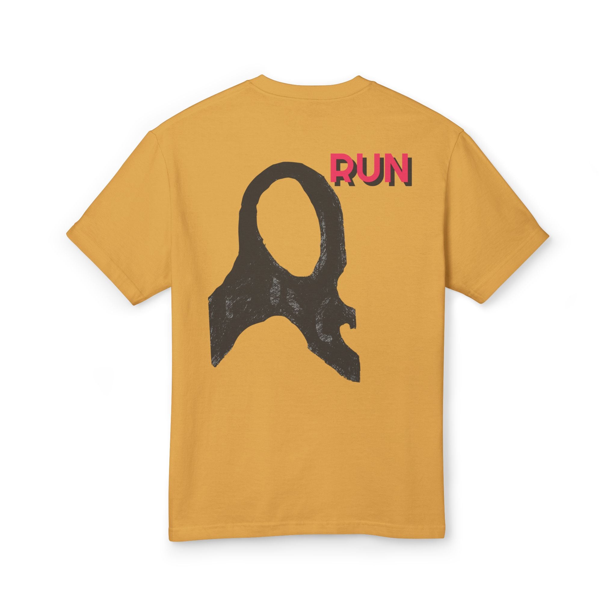 Casual Unisex Tee -  Run Graphic