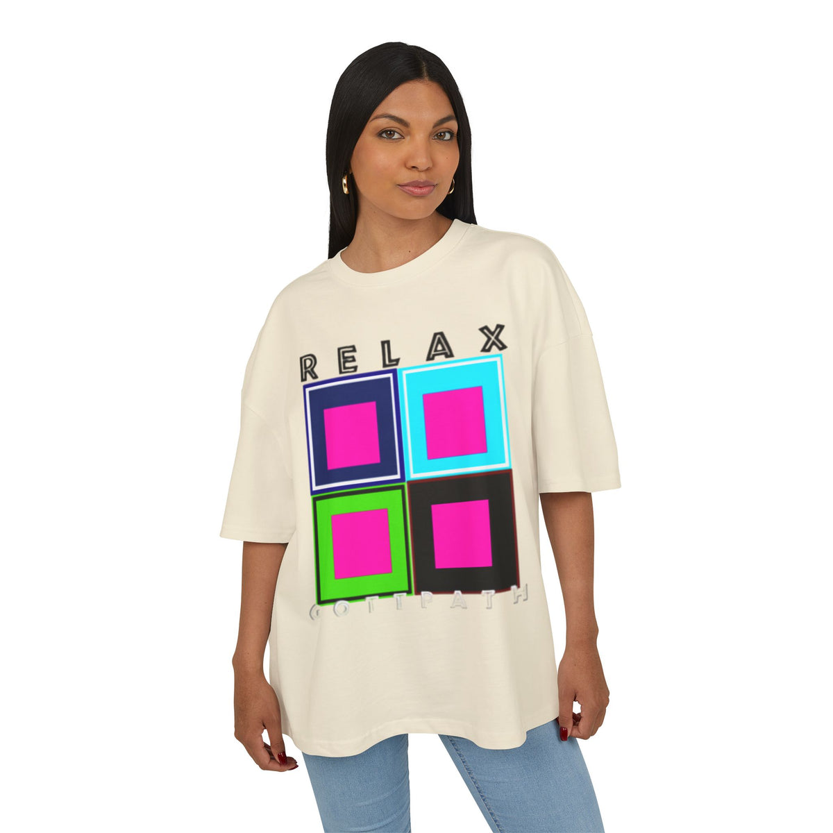 Box Tee Relax Path T-Shirt - Unisex Ultra Heavy Cotton