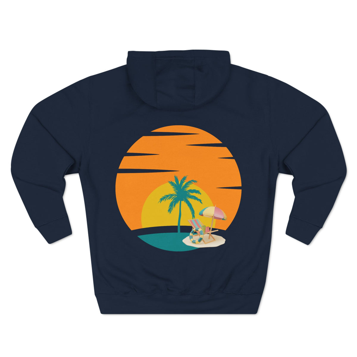 Fleece Hoodie - 'iland' Design