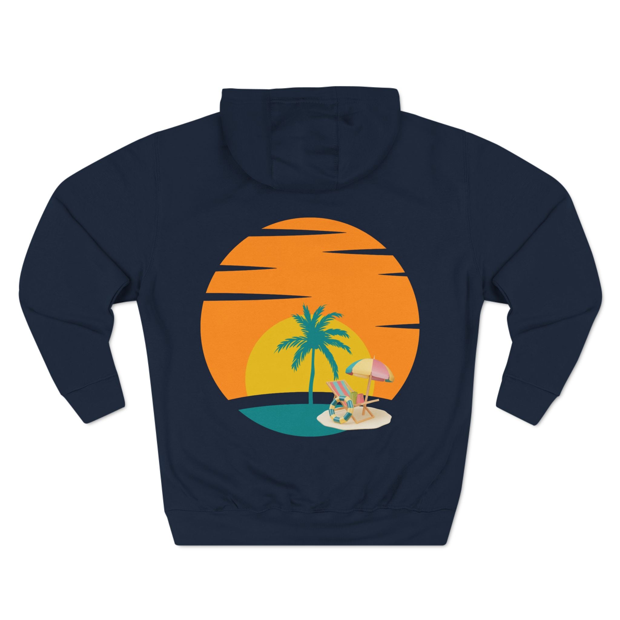 Fleece Hoodie - 'iland' Design