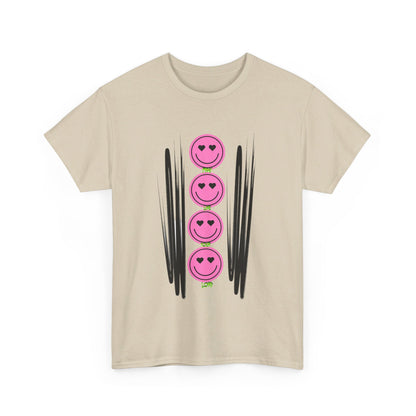 RCNSONS Unisex Heavy Cotton Smileys Tee