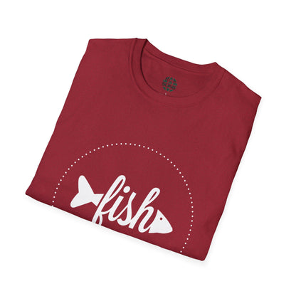 Casual Fish Graphic Tee - Perfect for Nature Lovers