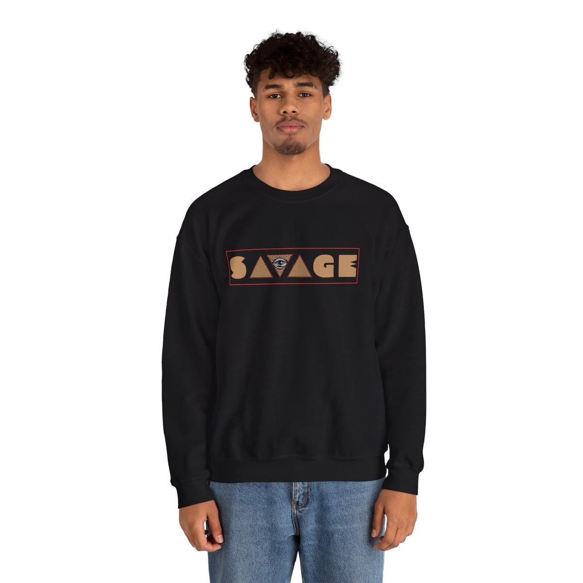 Sweat-shirt unisexe sauvage 