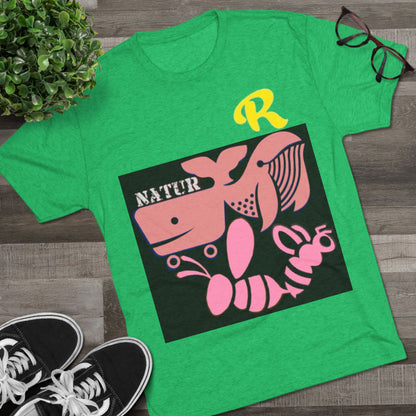 Unisex Tri-Blend Crew Tee - Honey Tee