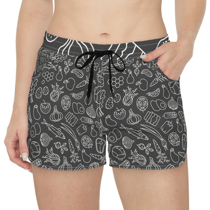Women's Casual Shorts (AOP)