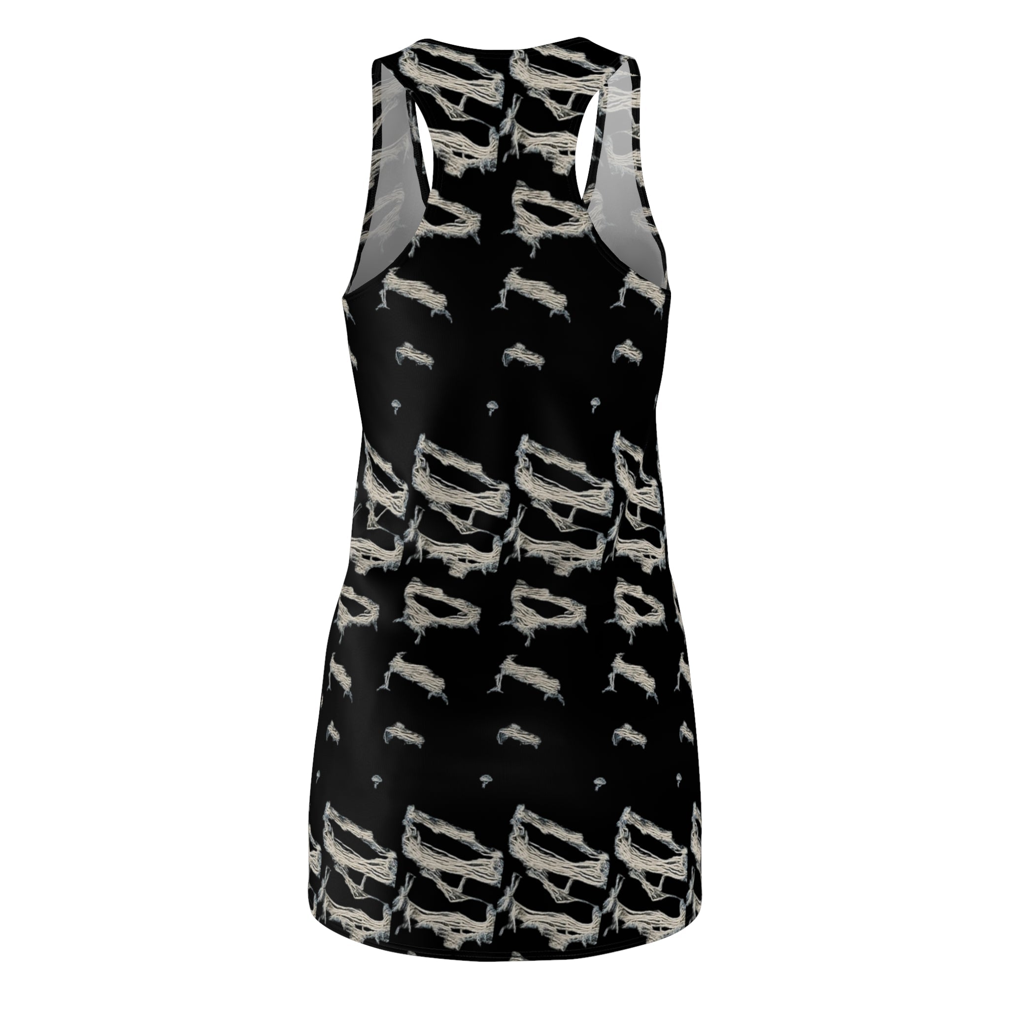 Chic Women's Racerback Dress, Summer Dress, Casual Dress, Stylish Party Dress, Unique AOP Dress, Gift for Her, Everyday Fashion Printify