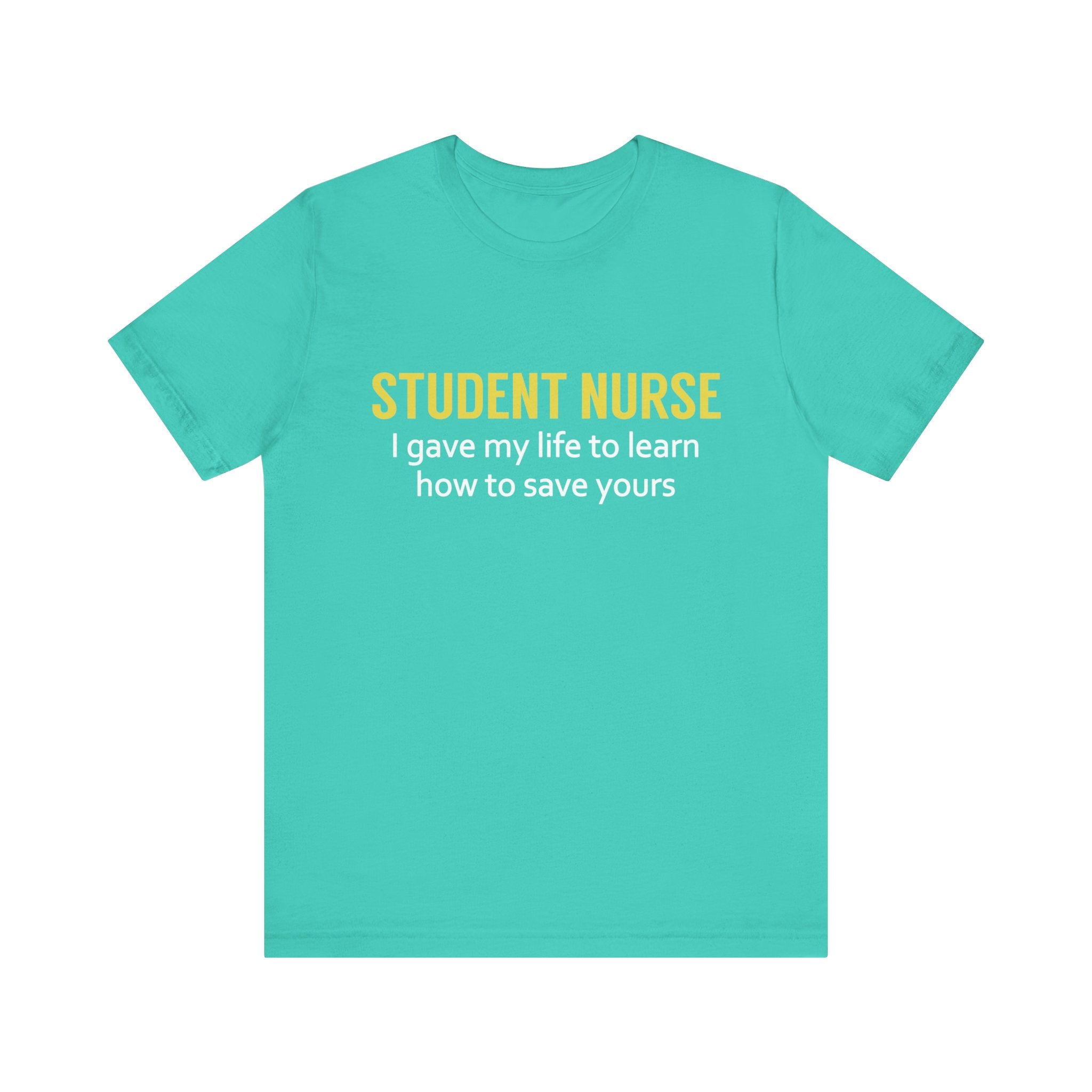 Tee-shirt unisexe infirmière étudiante 