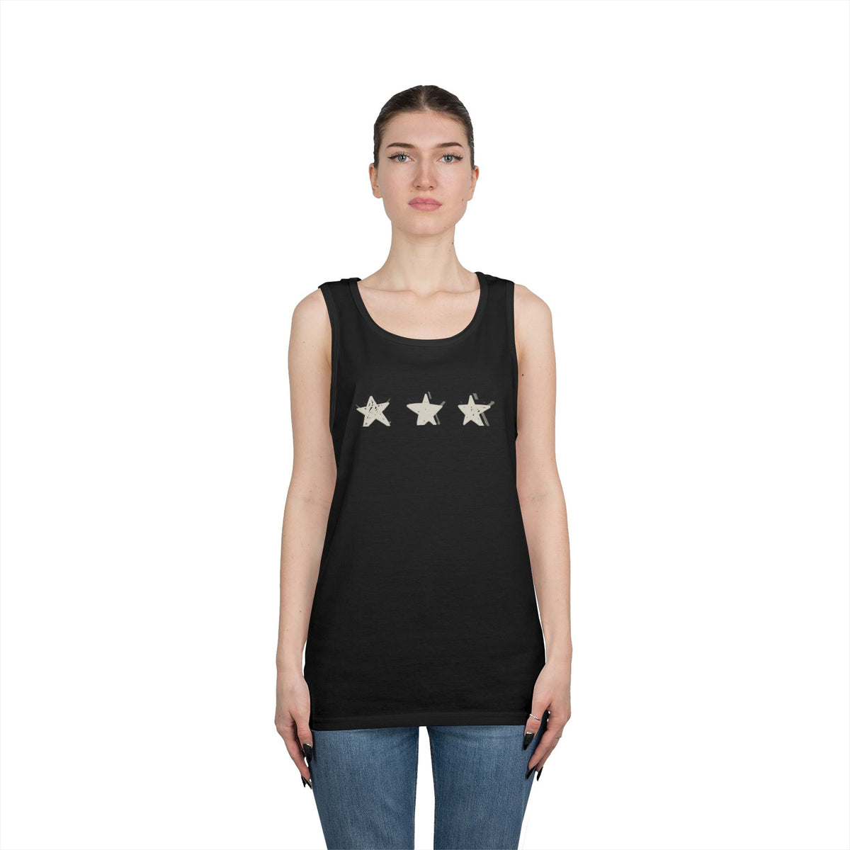3 Star Heavy Cotton Tank Top