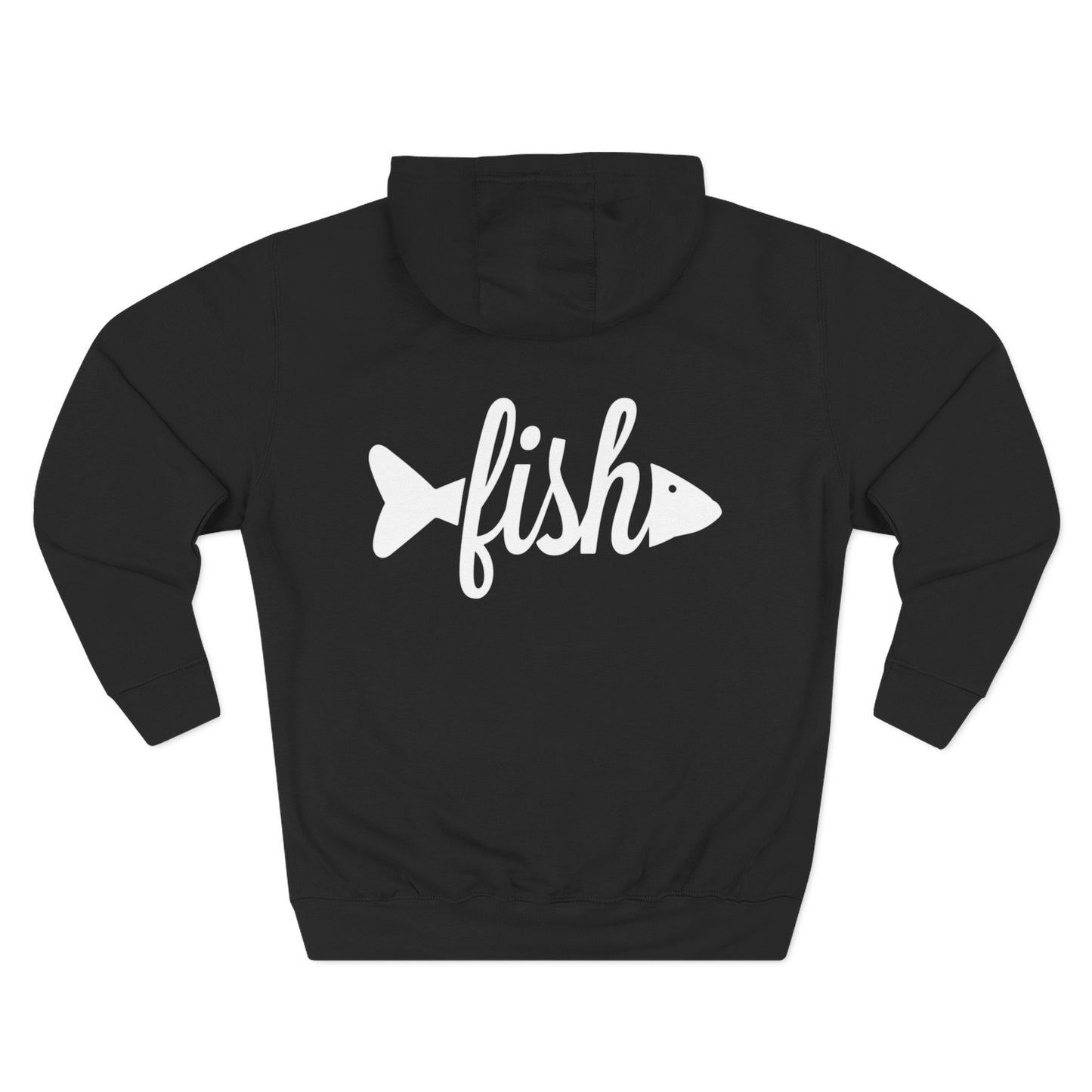 Water Splash Graphic Fleece Hoodie - Comfortable & Stylish