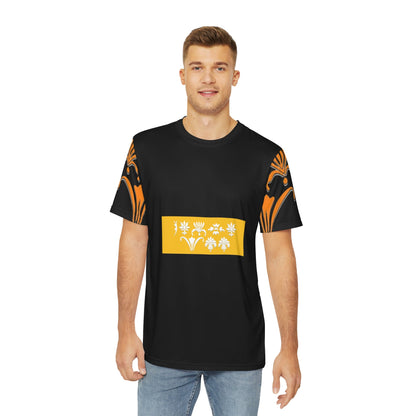 Stylish Floral Pattern Men’s Tee - Perfect for Summer Printify