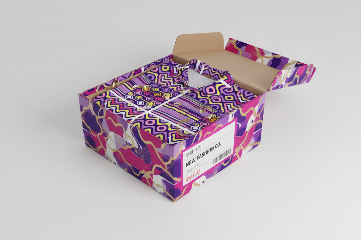 Modern Hawaiian Button-Down Shirt — Tropical AOP Print