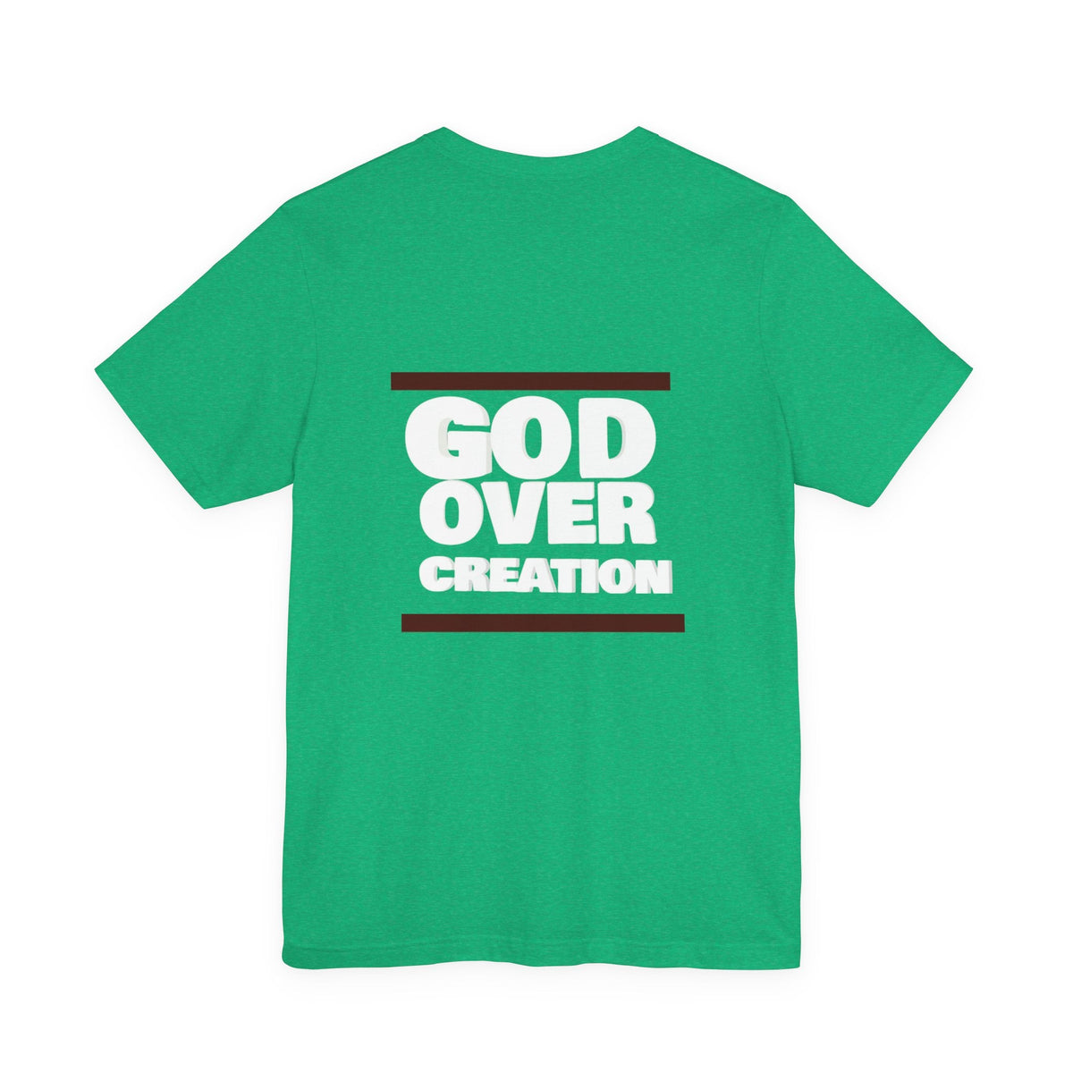 Christian Tee - God over Creation Printify