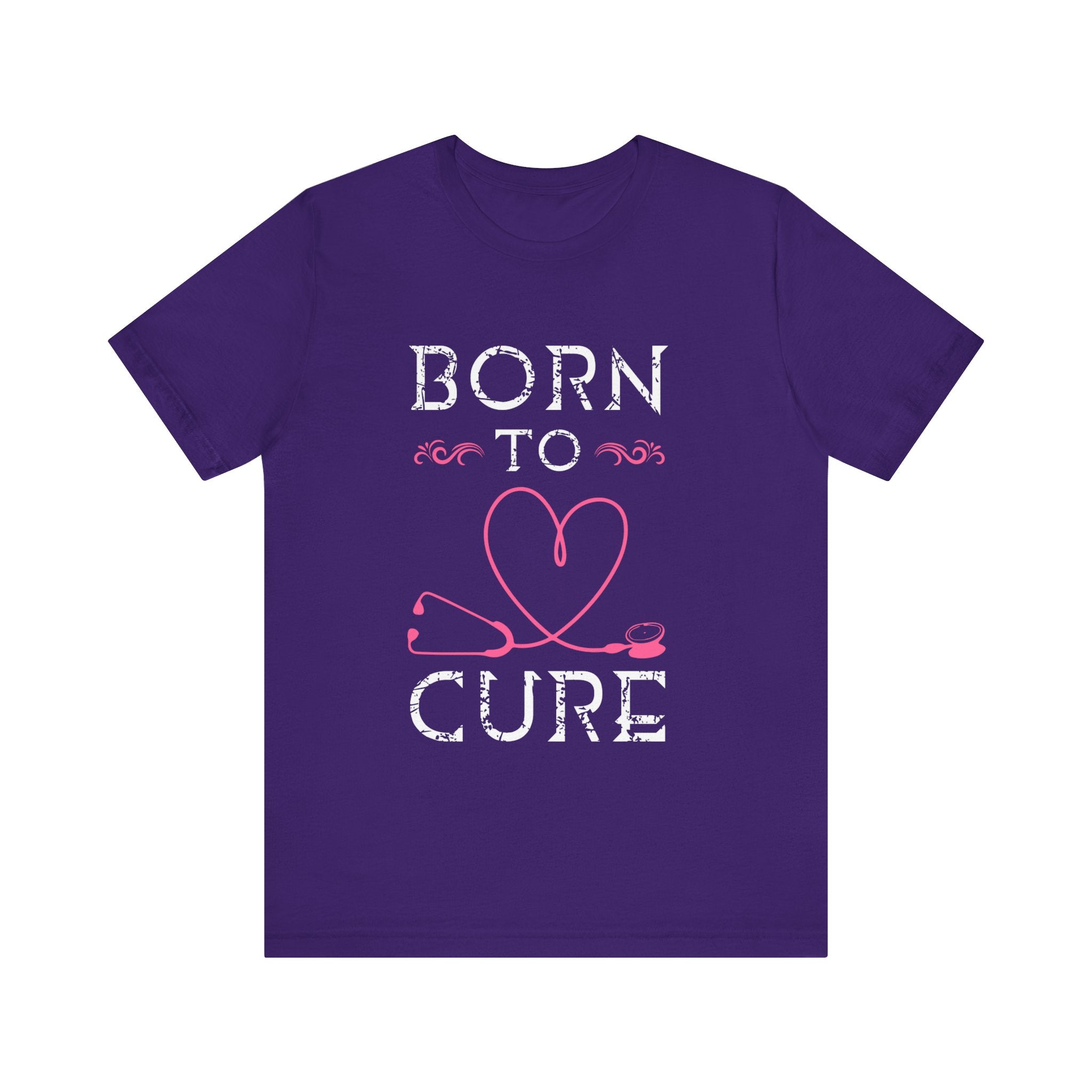 Né pour guérir le tee-shirt unisexe 