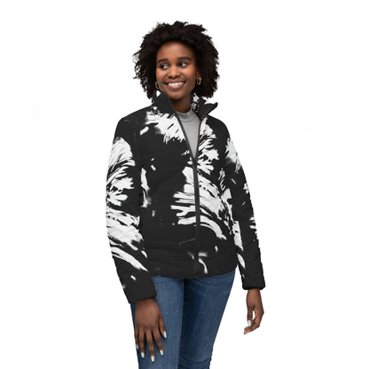 Black White Splash Jacket Printify