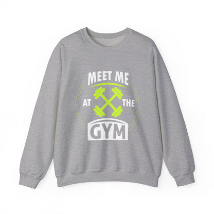 Rencontrez-moi au sweat-shirt unisexe du gymnase 