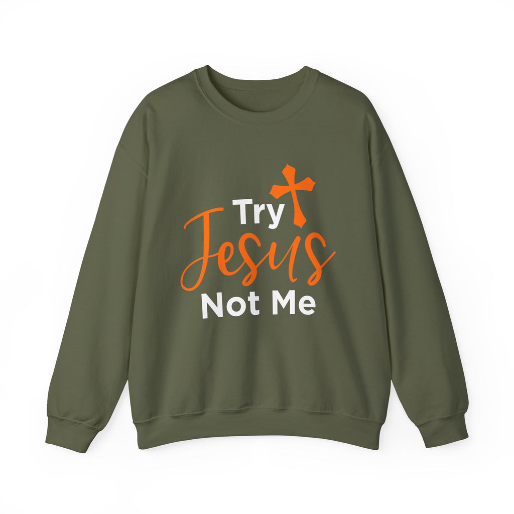 Essayez Jesus Not Me Sweat-shirt unisexe 