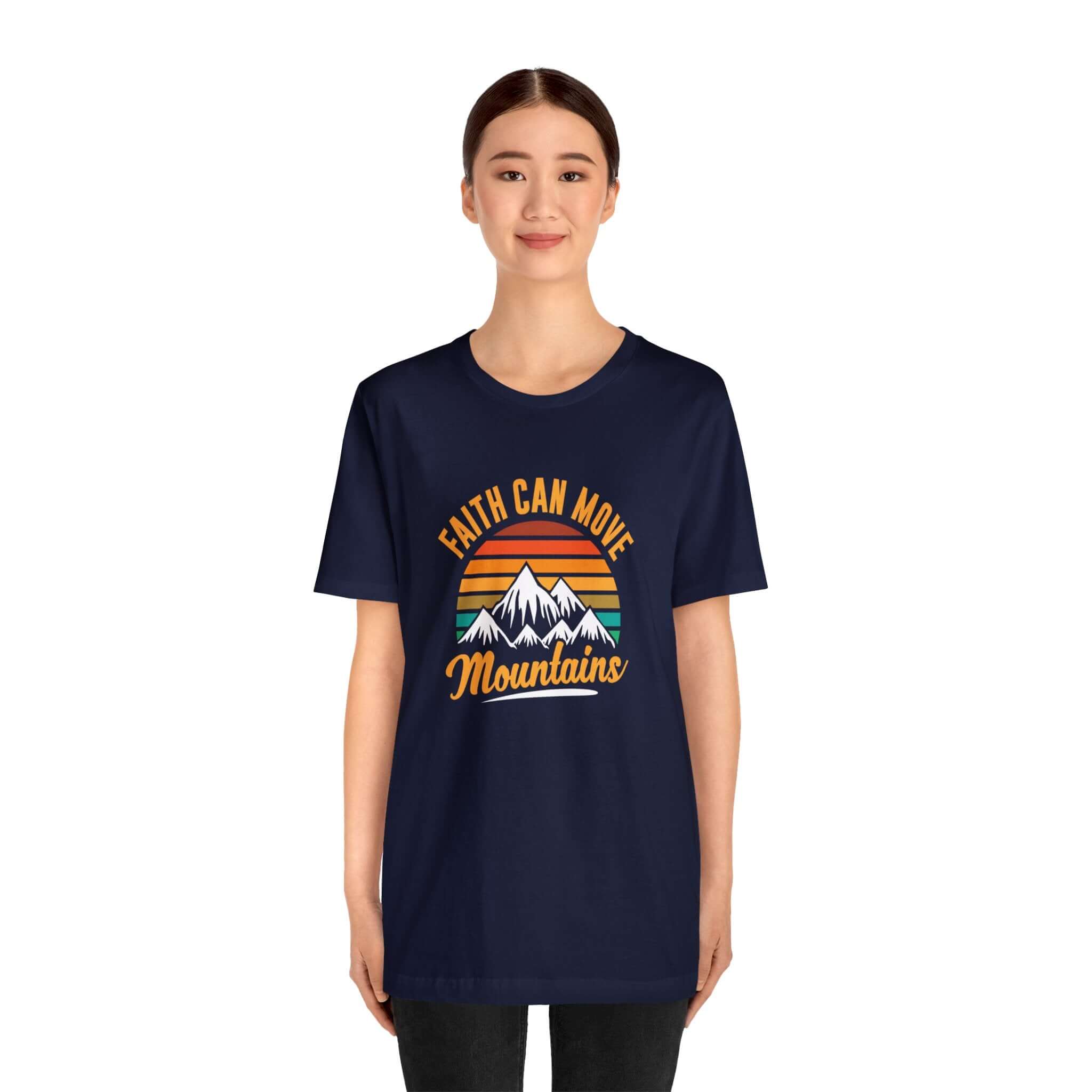 Faith Can Move Mountains Unisex Tee - RC’nSONS