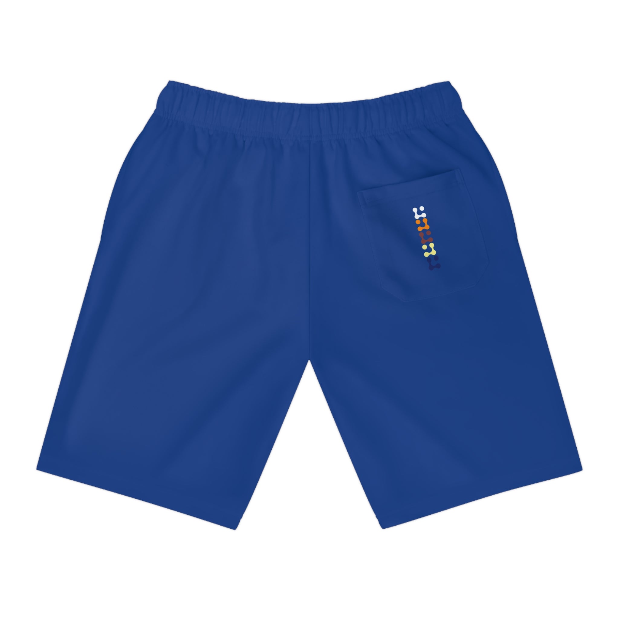 Athletic Long Shorts with Colorful Print, Sporty Gym Shorts, Casual Summer Shorts, Beach Wear, Gift for Fitness Lovers