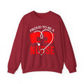 Fier d’être un sweat-shirt unisexe infirmière 