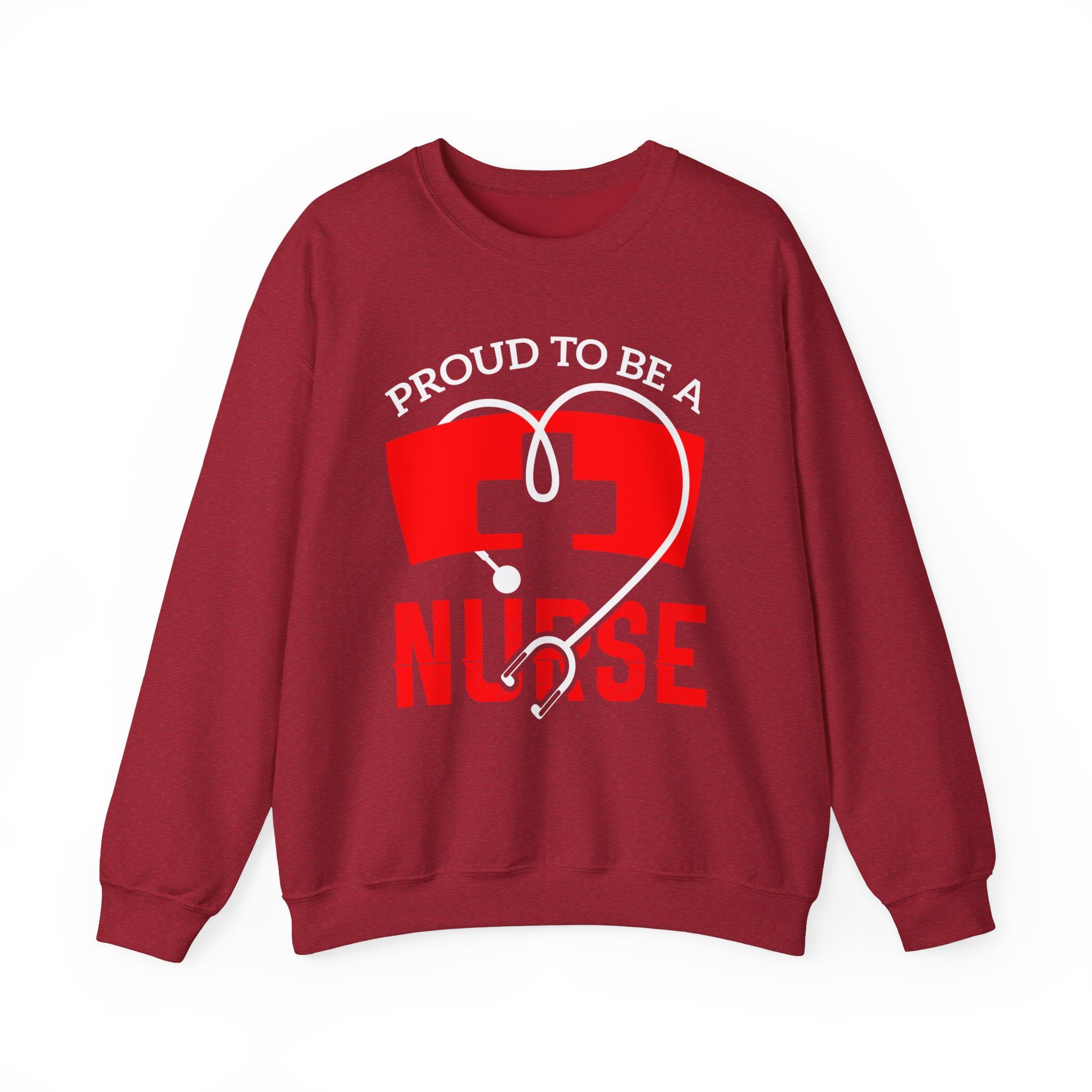Fier d’être un sweat-shirt unisexe infirmière 