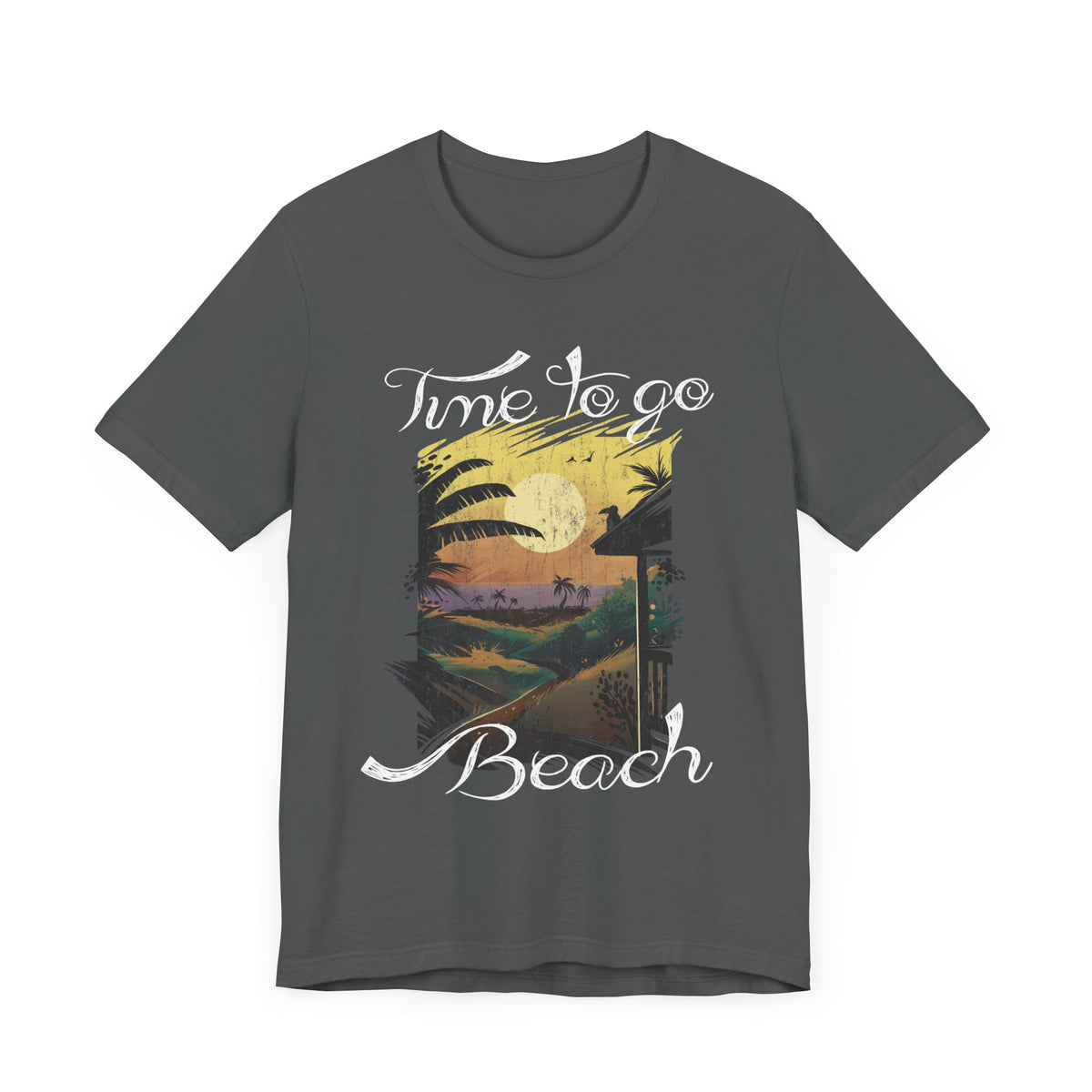 Il est temps d’aller à la plage Tee-shirt unisexe 