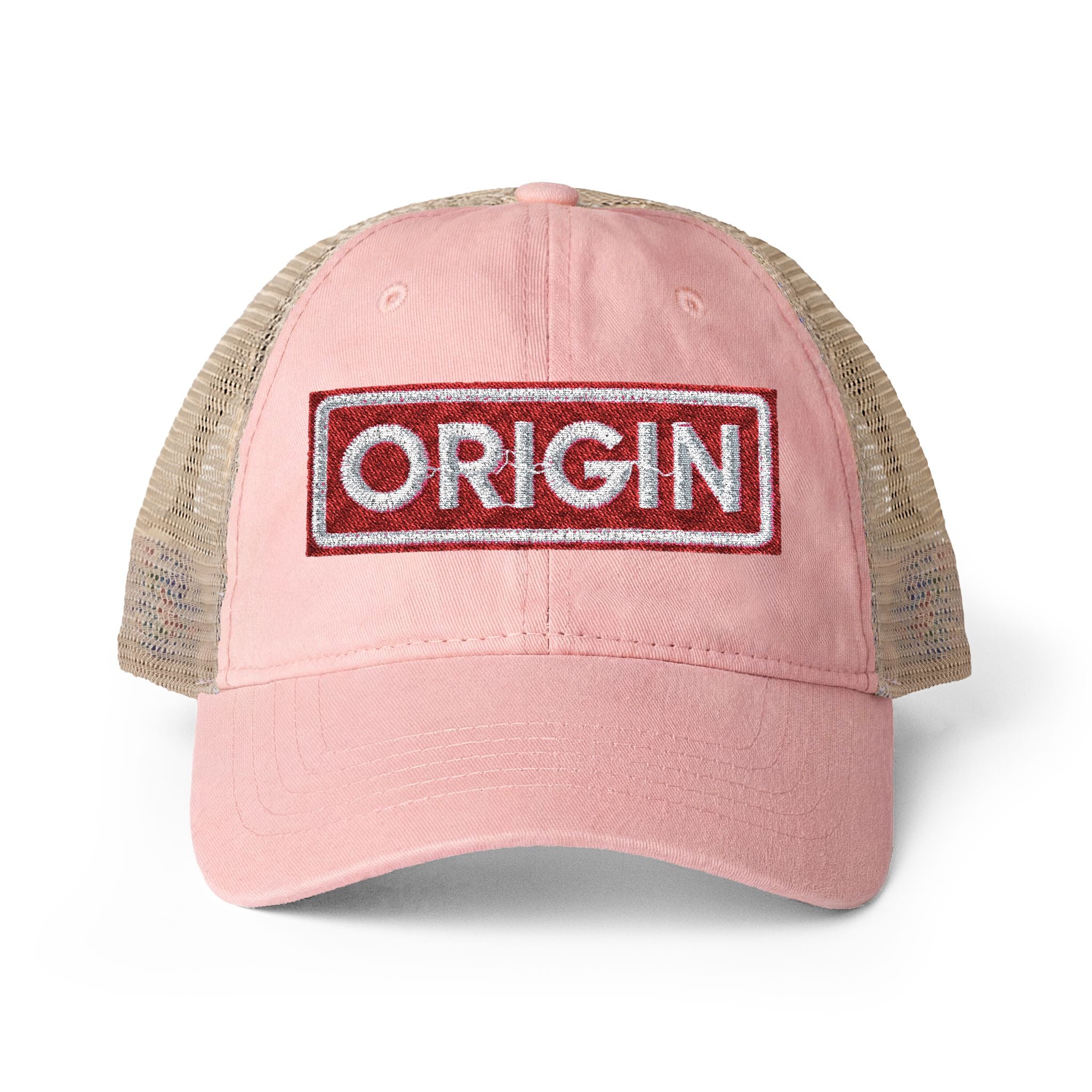 Women's Washed Mesh-Back Cap
