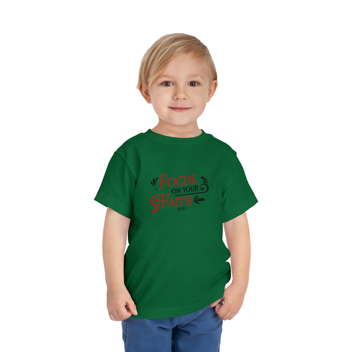 Focus On Your Faith Toddler Tee
