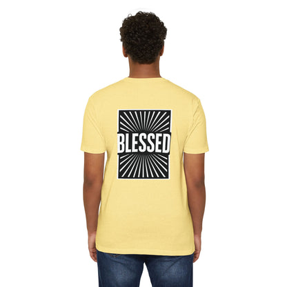Blessed T-Shirt — 'blessed' Script Graphic Christian Tee