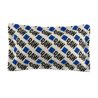 RAW Microfiber Pillow Sham | Trendy Bedroom Decor, Unique Gift for Sleep Lovers, Cozy Home Accent, Stylish Bedding Printify