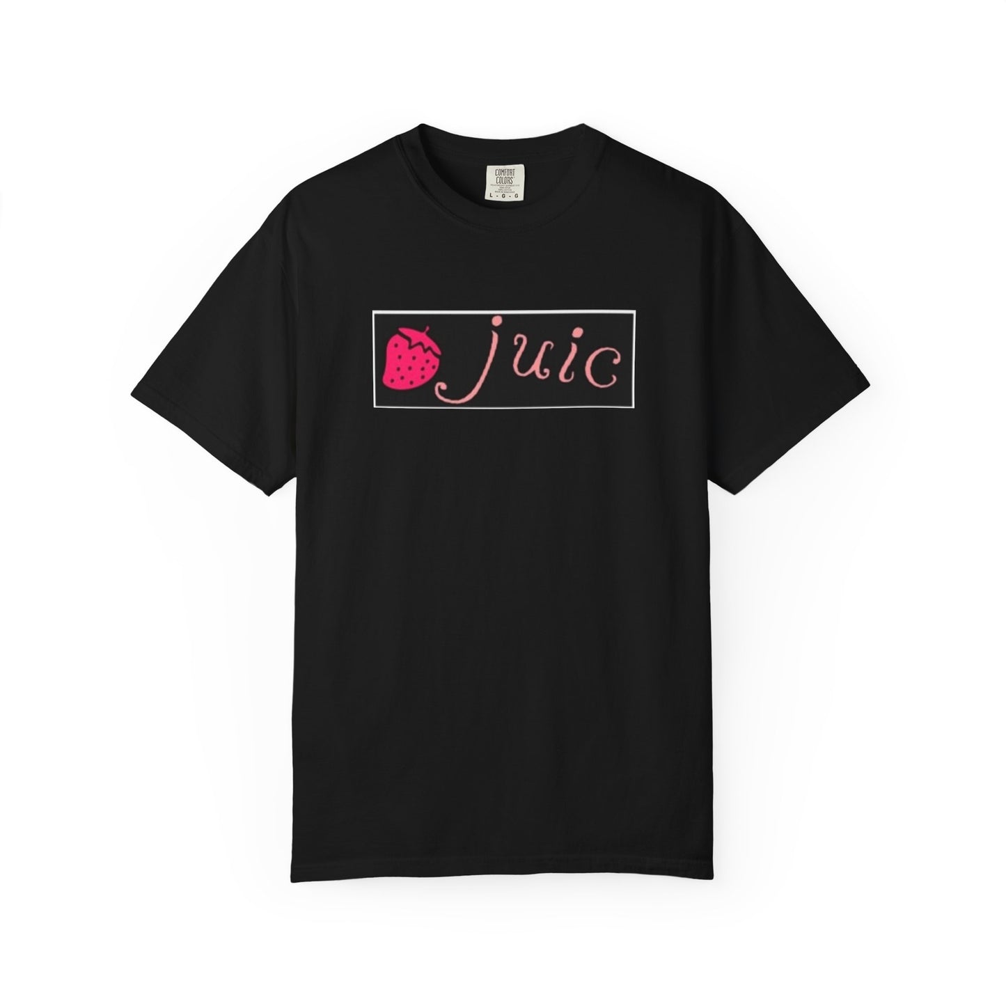 Strawberry JUIC Unisex T-Shirt, Cute Graphic Tee, Summer Apparel, Gift for Fruit Lovers, Trendy Fashion, Casual Wear