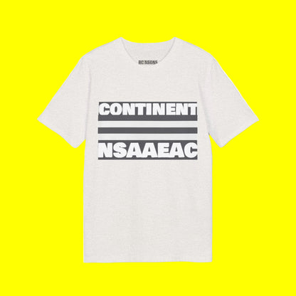 Continents T-shirt Printify