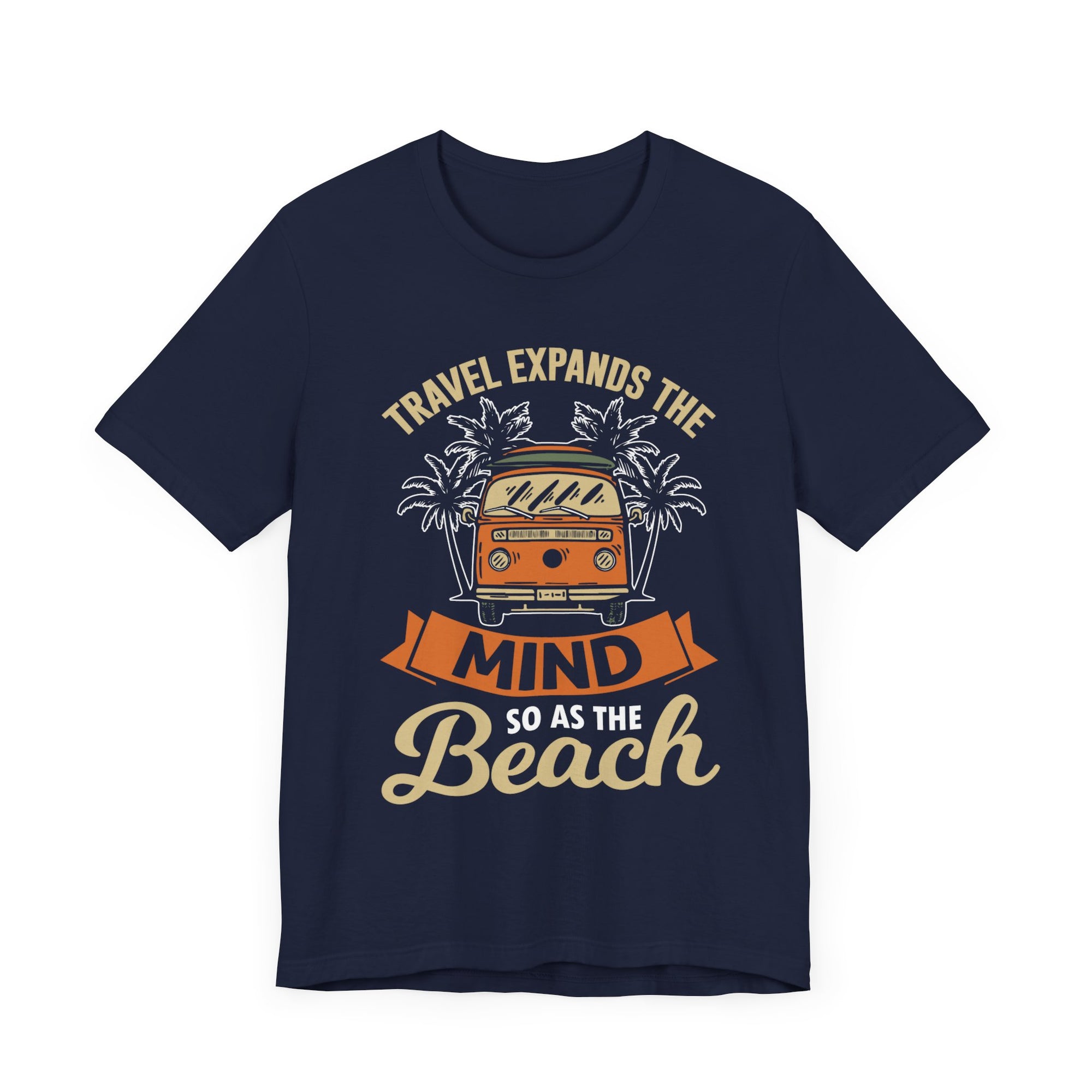 Unisex Travel Expands the mind Short Sleeve Tee