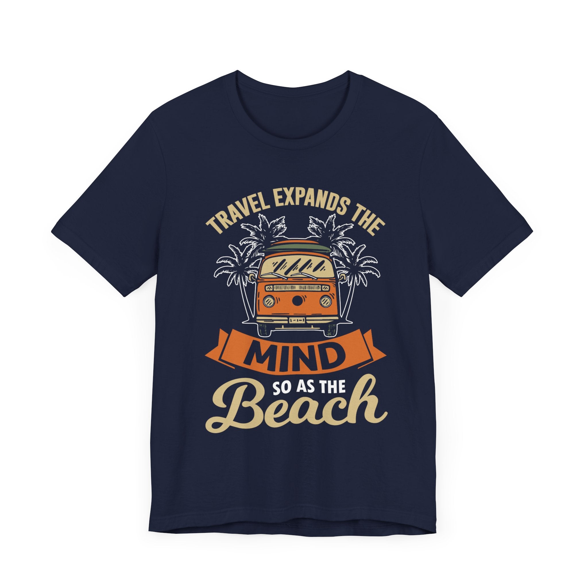Unisex Travel Expands the mind Short Sleeve Tee