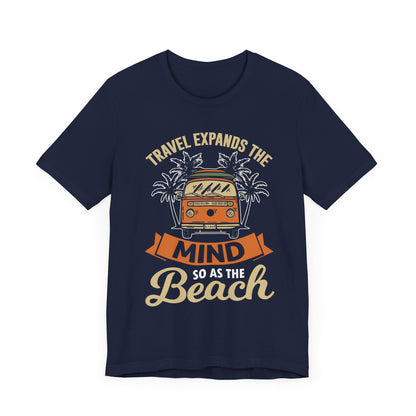 Unisex Travel Expands the mind Short Sleeve Tee