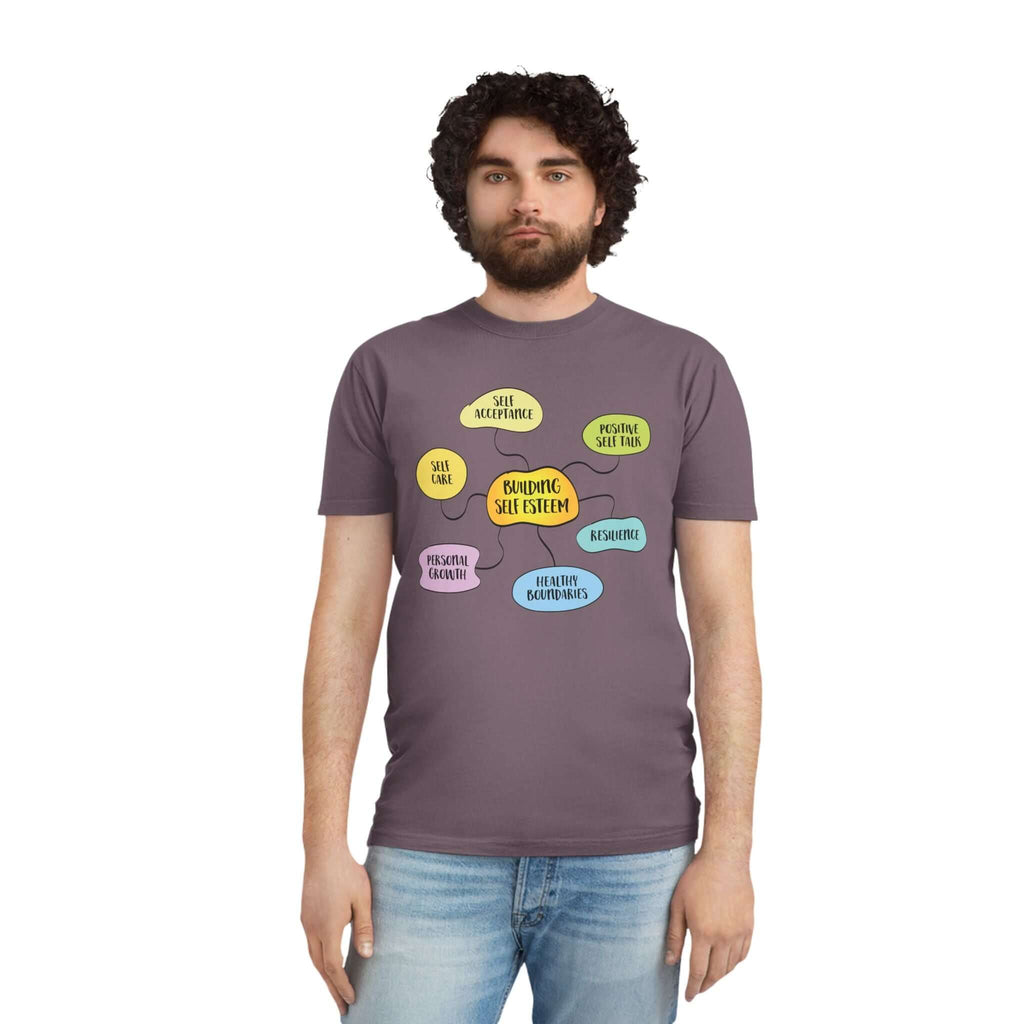 Faded Shirt - Building Self-Esteem Graphic Tee