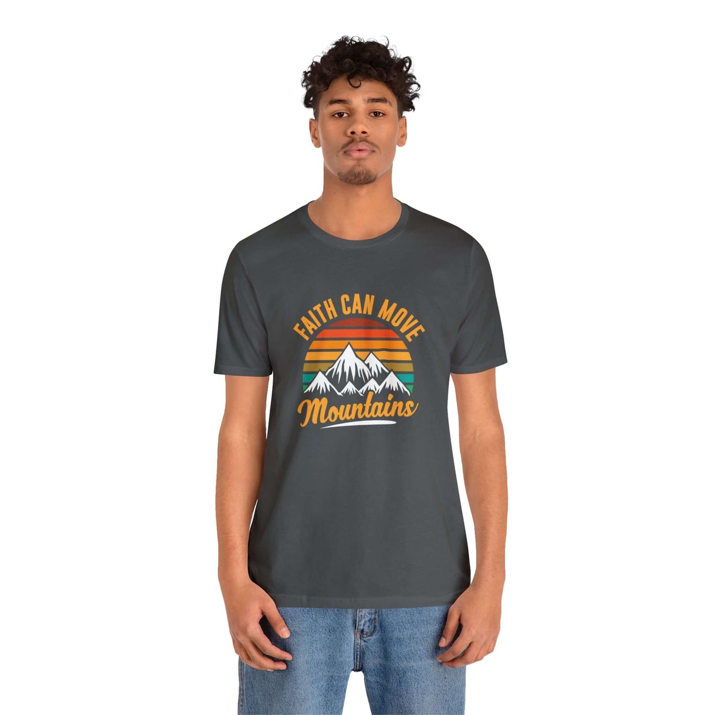 Faith Can Move Mountains Unisex Tee - RC’nSONS