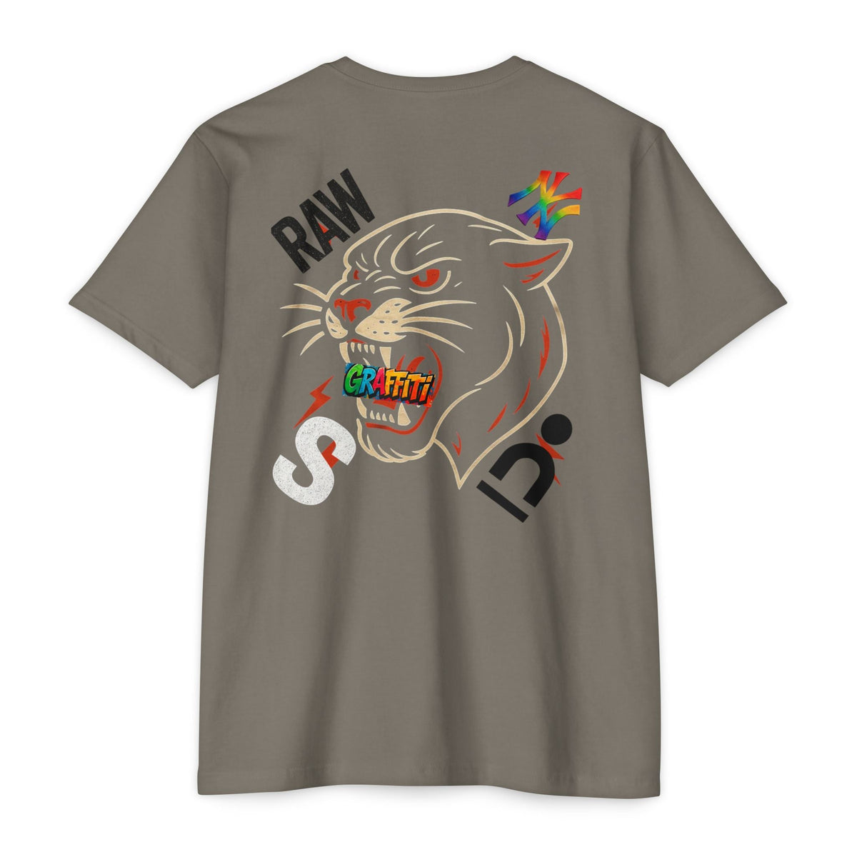 Urban Graffiti Panther T-Shirt | Cool Graphic Tee, Streetwear, Unisex Fashion, Casual Wear, Graphic T-shirt Printify