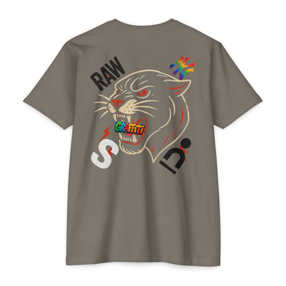 Urban Graffiti Panther T-Shirt | Cool Graphic Tee, Streetwear, Unisex Fashion, Casual Wear, Graphic T-shirt Printify